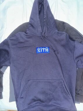 Kith Hebrew logo hoodie